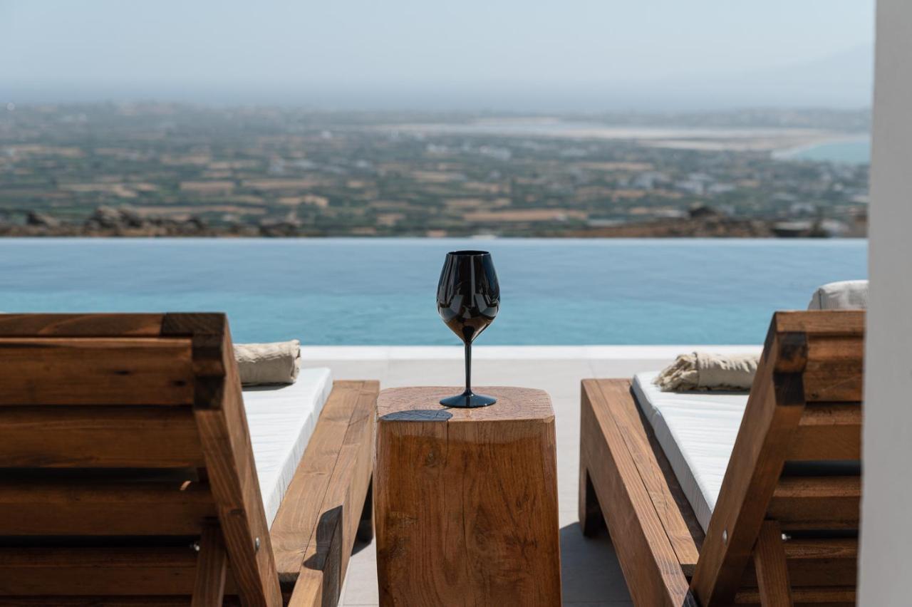 Naxos Skyline Deluxe Villas Agkidia Exterior foto