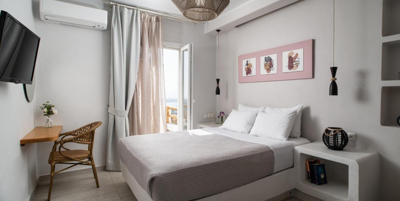 Naxos Skyline Deluxe Villas Agkidia Exterior foto