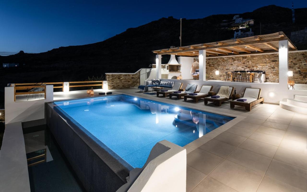 Naxos Skyline Deluxe Villas Agkidia Exterior foto