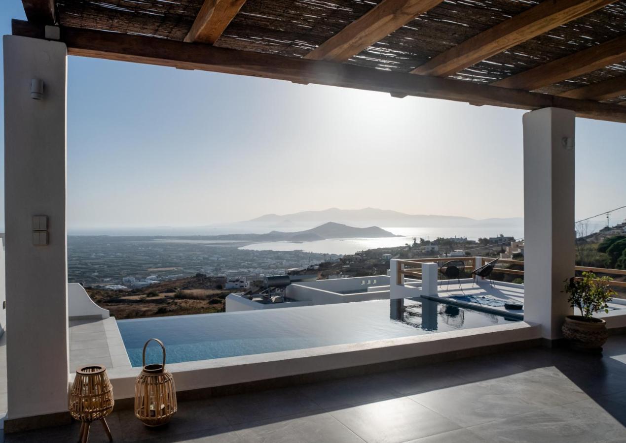 Naxos Skyline Deluxe Villas Agkidia Exterior foto