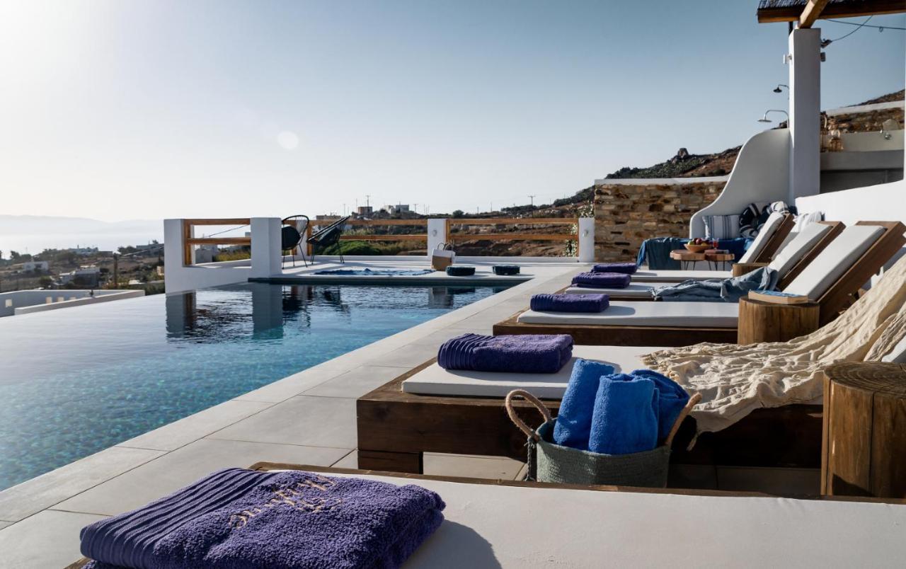 Naxos Skyline Deluxe Villas Agkidia Exterior foto