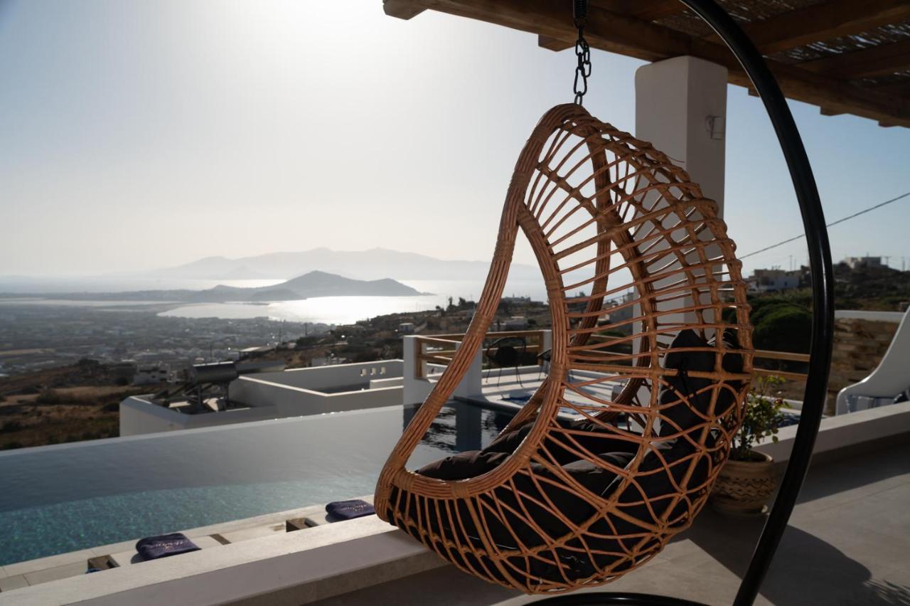 Naxos Skyline Deluxe Villas Agkidia Exterior foto