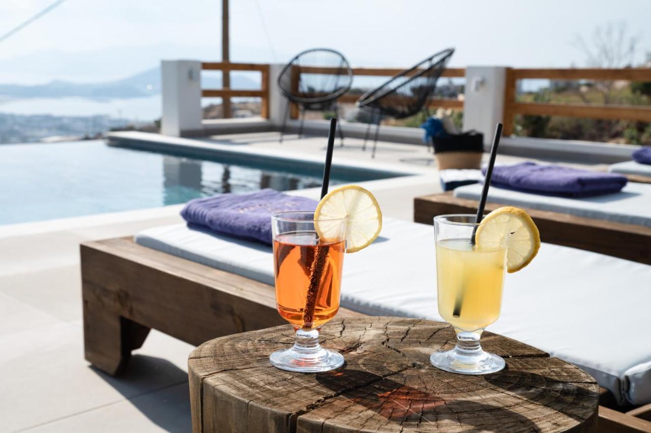 Naxos Skyline Deluxe Villas Agkidia Exterior foto